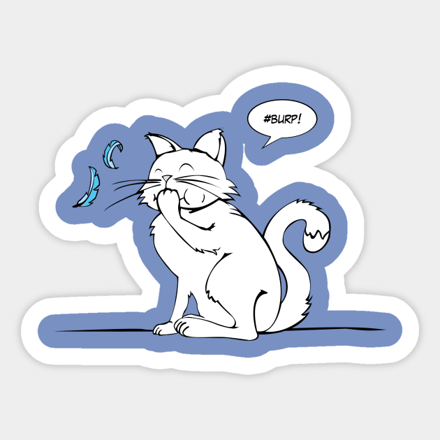 #Burp Sticker by semega